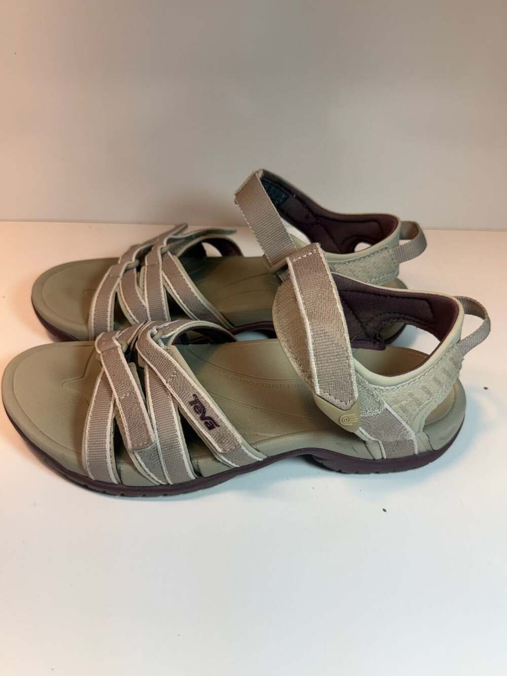 Teva Women's Tirra Sandals Taupe Purple